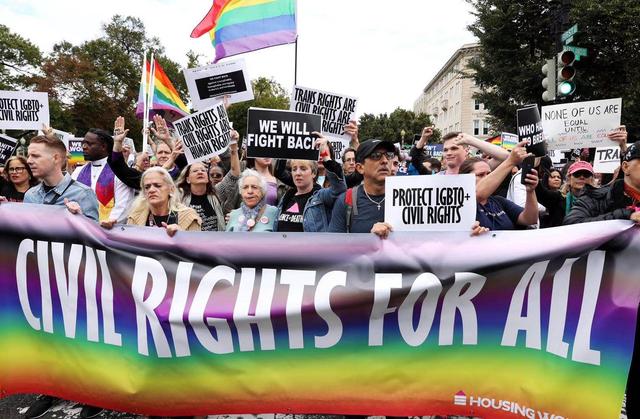 lgbt人群逐年增长 5.6%美国人"出柜"