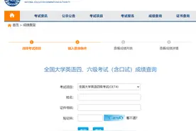 四六级成绩查询在即，你还记得准考证号吗？图片