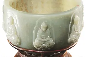 颐和园藏清乾隆青玉七佛钵图片