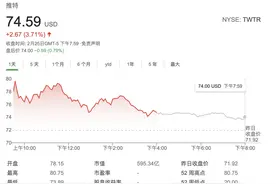 推特拟两年内将用户基础和收入翻番 股价盘中触及新高图片