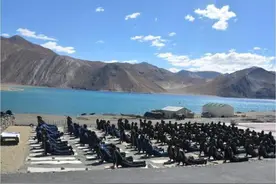 印媒曝中印两军对峙期间，印方曾妄图派兵占据班公湖南岸多处高地图片