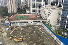 成都某小区地基下沉，业主担忧房屋安全图片