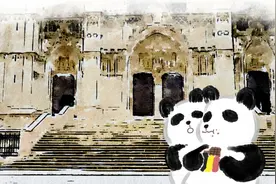 第一报道 | 习主席很关心我们！海外大熊猫寄回思乡明信片图片