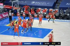 傻傻分不清，老鹰雷霆球衣撞色图片