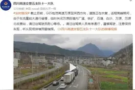 因车流较大通行缓慢！包茂高速万源境内6个收费站临时关闭图片