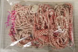 杭州海关今年首次查获红珊瑚制品，重685克图片