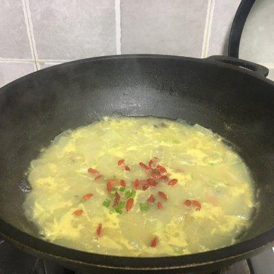 #元宵节美食大赏#冬瓜皮蛋汤