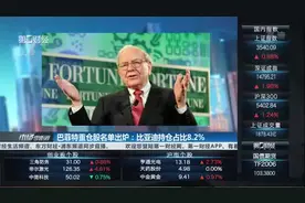 巴菲特重仓股名单出炉：比亚迪持仓占比8.2%视频封面