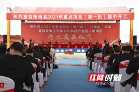 开年就冲刺！衡南县总投资超20亿元的6大项目集中开工图片