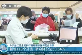 3月1日起江苏全面执行新版国家医保药品目录，新增119个药品视频封面