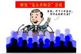 会议太多“替会”成风，如何“解放”基层干部图片