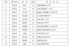 喜讯！怀化这13位老师获评“特级教师”图片