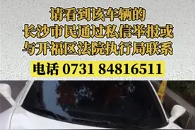 湖南高院在抖音上喊话车牌湘A88888法拉利车主还钱图片