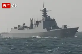 052D“淮南”舰已经服役图片