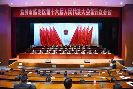 杨国正同志当选临安区区长图片