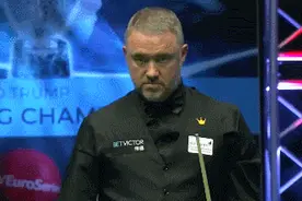 复出首秀没赢球，亨德利止步直布罗陀公开赛首轮图片