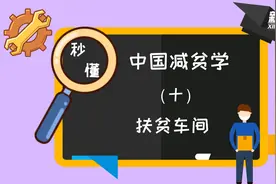 秒懂中国减贫学｜名词解释：扶贫车间视频封面