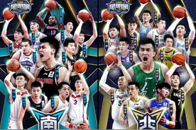 2021年CBA全明星赛南、北区阵容公布图片