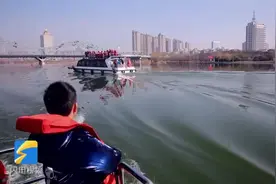 52秒｜春风融融 泛舟沂河 临沂沂水市民体验亲水游玩好去处图片
