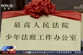最高法隔空回应12岁女孩视频，少年法庭办公室只为保护“少年的你”图片