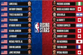 NBA全明星新秀赛名单出炉，锡安莫兰特领衔图片