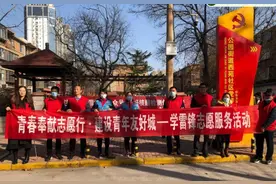 张店区公园街道西苑社区开展学雷锋志愿服务图片
