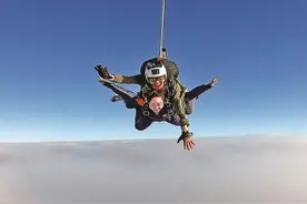 在沙县从4000米高空跳下来什么感觉？亲身体验者这样说图片