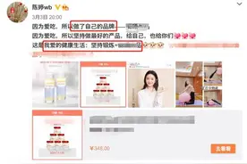 张艺谋妻子陈婷自创品牌赚钱，请新晋谋女郎代言图片