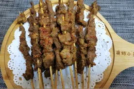 烤羊肉串（烤箱版）图片
