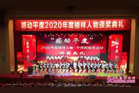 平度因你更美好“感动平度”2020年度榜样人物颁奖典礼举行图片