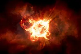 哈勃揭开“怪物恒星”变暗之谜 该红超巨星亮度堪比30万个太阳图片