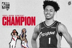 NBA全明星扣篮大赛结束，西蒙斯夺得新规则下首个冠军图片