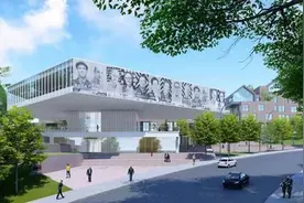 打造未来智慧社区生活“样板间”极客社区开建图片