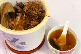 一定要收藏的灵芝鸡骨草猪横脷汤，简单零失败图片