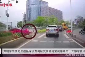 深圳学生向礼让斑马线车辆鞠躬致谢！今天，交警“上门”表扬图片