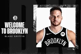 篮网签下格里芬，昔日悍将一年多没扣篮了图片