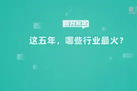 国民账本：这五年 哪些行业最火？视频封面