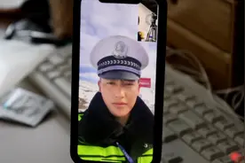独家视频｜专访“雪雕”交警白玛木洛：走红的不是我，而是整个交警队伍图片