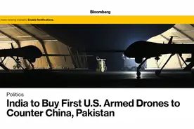 单价1亿美元！印度重金引进30架美国武装无人机，美媒：对抗中巴图片