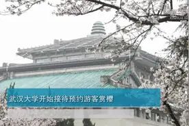 武汉大学开始接待预约游客赏樱视频封面