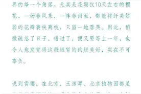 京城赏花地图来了！漫步北京赏春花读建筑主题游之樱花图片