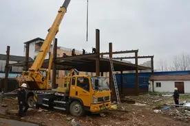 安徽肥西官亭：重拳出击拆违建图片