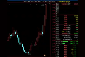 三连板华银电力：参股排放权交易所的分红对业绩影响有限图片