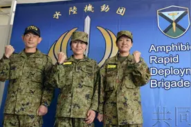 日本“水陆机动团”首批女队员曝光 完成一项关键训练图片
