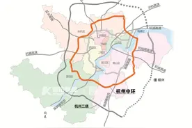 杭州中环部分路段年内通车，全线预计2025年建成！临浦、塘栖、东湖板块利好来了图片