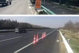 注意！陈海公路有流动测速抓拍，切勿超速行驶图片