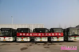 潍坊公交集团新开100路覆盖文化路公交盲区图片