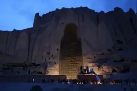 巴米扬大佛被毁20年后3D重现 但仍“前途未卜”图片