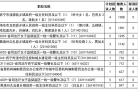 共报名76387人！2021年青海省公开考录公务员工作人员最终报名统计图片