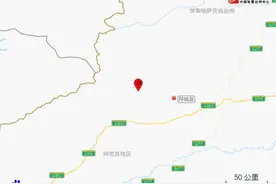 新疆阿克苏地区拜城县发生4.5级地震，震源深度22千米图片
